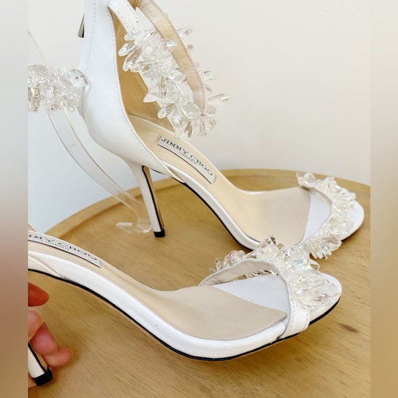 Jimmy Choo Maisel Crystal Heels - Picture 11 of 13
